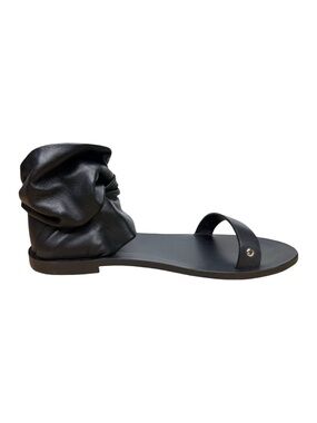 IRO Nilow Smooth & Textured-Leather Sandals - Size 37 (6.5-7 US)